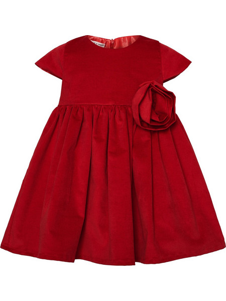 Two In A Castle Ruby Preppy Baby Dress Red T7530 Red