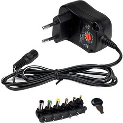 Τροφοδοτικά Switching Τροφοδοτικό 12W 12V/1A με 6 Κεφαλές