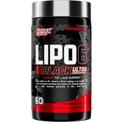 Nutrex Lipo-6 Black Ultra Concentrate Συμπλήρωμα Διατροφής 60 Κάψουλες
