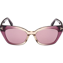 Tom Ford FT1031 83Y Γυναικεία Γυαλιά Ηλίου Πεταλούδα Κοκάλινα Ροζ με Ροζ Φακό