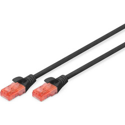 Digitus U/UTP Cat.6 Καλώδιο Δικτύου Ethernet 5m Black