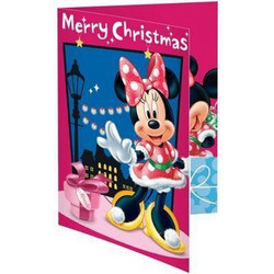 543958 ΚΑΡΤΑ ΧΡΙΣΤΟΥΓΕΝΝΩΝ MINNIE 3ΣΧ ΣΕΤ 12 ΤMX (ΣΕΤ 12 ΤΕΜΑΧΙΩΝ)