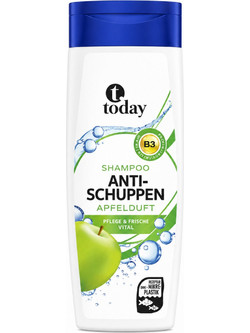 Today Anti-Schuppen Shampoo 300ml - Αντιπιτυριδικό Σαμπουάν με Άρωμα Μήλου για Καθαρά & Φρέσκα Μαλλιά