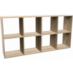 Topeshop Malax 2X4 Βιβλιοθήκη M-MP-R-MLX-2X4-SON