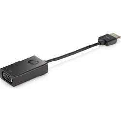 HP HDMI to VGA Cable Adapter VGA (D-Sub) HDMI Type A (Standard) Black