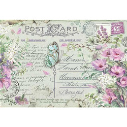 Stamperia Ριζόχαρτο Decoupage 48x33cm Violette E Farfalla