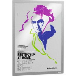 ΠΛΑΙΣΙΟ ΑΝΑΚΟΙΝΩΣΕΩΝ DURABLE DURAFRAME POSTER A2 ΑΣΗΜΙ