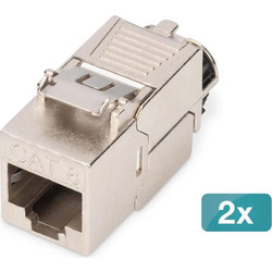 Digitus Keystone Cat RJ45 2τμχ DN-93816-2