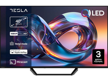 Tesla Q40E665BFV Smart Τηλεόραση 40" Full HD QLED HDR (2026)