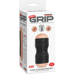 Pipedream PDX Tight Grip Pocket Pussy & Anal Αυνανιστήρι Black