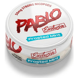 Pablo Exclusive Frosted Mint Nicotine Pouches 50mg/g