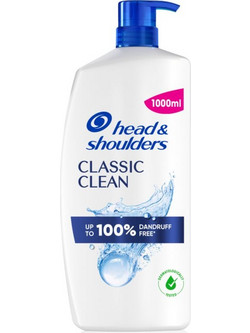 Head & Shoulders Classic Clean Σαμπουάν κατά της Πιτυρίδας 1lt