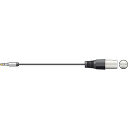 Citronic MP3-XLR Καλώδιο Ήχου 3.5mm Stereo Jack Plug - XLR Male 1.5m (Τεμάχιο)