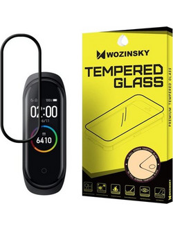 Full Glue WOZINSKY Tempered Glass για Xiaomi Band 4 - Μαύρο Πλαίσιο