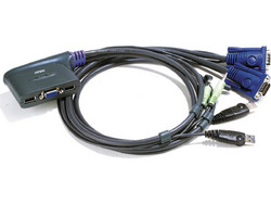 Aten KVM Switch CS62US 2 x USB / VGA Audio