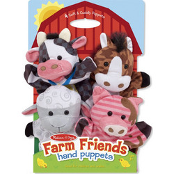 Melissa & Doug Σετ Γαντόκουκλες Ζώα της Φάρμας