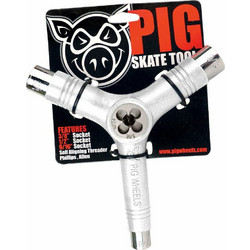 Pig Wheels Pig Tool White