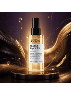 L'Oreal Professionnel Serie Expert Absolut Repair Ξηρό Λάδι Μαλλιών για Επανόρθωση 90ml