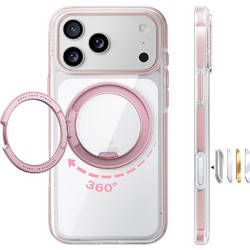 TORRAS Ostand O3 Light Θήκη Pink (iPhone 18 Pro Max / 17 Pro Max)