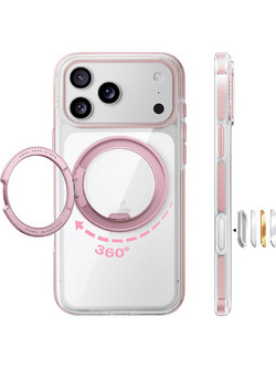 TORRAS Ostand O3 Light Θήκη Pink (iPhone 18 Pro Max / 17 Pro Max)