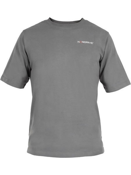 ΜΠΛΟΥΖΑΚΙ T-SHIRT ΓΚΡΙ NORDRIVE (S) 100% ΒΑΜΒΑΚΕΡΟ 1ΤΕΜ. - Lampa - L9975.6