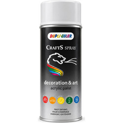 Motip Crafts Spray Σπρέι Βαφής RAL9010 Pure White Ματ 400ml