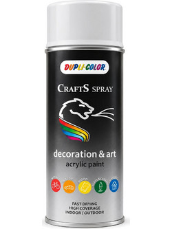 Motip Crafts Spray Σπρέι Βαφής RAL9010 Pure White Ματ 400ml