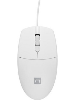 Natec NMY-1988 Ενσύρματο Ποντίκι White