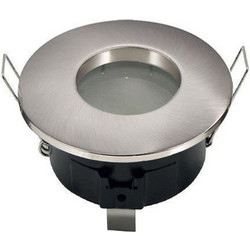 Σποτ χωνευτό αλουμινίου inox GU10 στεγανό IP65 EVIVAK - Evivak