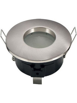 Σποτ χωνευτό αλουμινίου inox GU10 στεγανό IP65 EVIVAK - Evivak