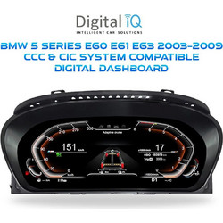 DIGITAL IQ DGU 958_DC (12.3in) (DIGITAL INSTRUMENT CLUSTER for BMW 5 Series (E60-E61-E63) mod. 2003-2009 with CCC-CIC system
