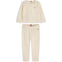 TOMMY HILFIGER Baby Girl Pointelle Sweater Giftbox - Ivory Silk