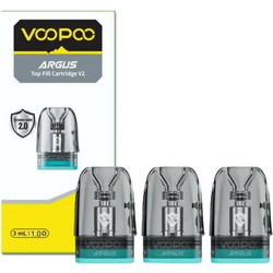 VooPoo ARGUS Top Fill Cartridge V2 Pod 3ml with coil 1.0ohm (3 ανταλλακτικά) 6941291574921