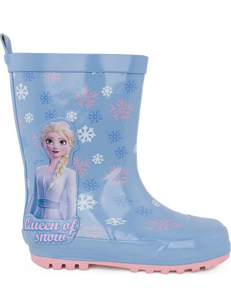 Disney FZ015920 FROZEN Γαλότσα για κορίτσι σε συνθετικό υλικό Σιέλ-Ροζ