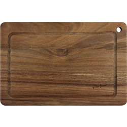 Επιφάνεια Κοπής από Ξύλο Ακακίας 28x20x1,5cm Lamart LT2145 Καφέ