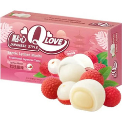 Mini mochi, Exotic Lychee, Qlove, 80γρ