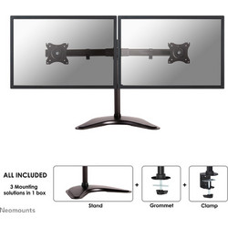 Βάση Monitor Neomounts Full-Motion for 10-27" 16KG NM-D335DBlack Black