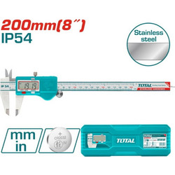 TOTAL Παχύμετρο INOX Ψηφιακό 200mm TMT322006 - 200mm