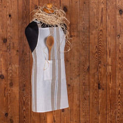 ΠΟΔΙΑ ΚΟΥΖΙΝΑΣ PEPPER STRIPE MOCCA MELINEN 60x75