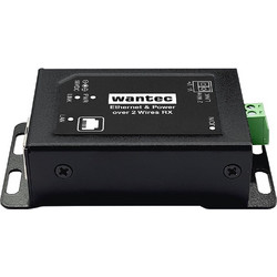 PoE Adapter Wantec 2wIP E PoE-screw terminal switch side/transmitter