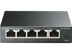 TP-Link TL-SG105S V2 Unmanaged L2 Switch με 5 Θύρες Ethernet 1Gbps