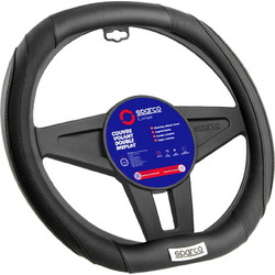 Κάλυμμα Τιμονιού μαύρο small D35cm 1τμχ Sparco