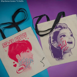 KPop Demon Hunters - Tote Bag Rumi & Jinu