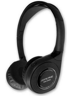Alpine SHS-D400 Ασύρματα Bluetooth Ακουστικά On Ear Μαύρα