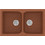 Sanitec Classic 336 Επικαθήμενος Νεροχύτης Γρανίτη Ματ Granite Terracotta 86x50cm