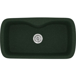 Sanitec Classic 321 Επικαθήμενος Νεροχύτης Γρανίτη Ματ Granite Green 83x51cm