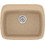 Sanitec Classic 313 Επικαθήμενος Νεροχύτης Γρανίτη Ματ Granite Beige 58x50cm