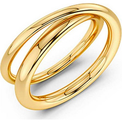 EDBLAD γυναικείο δαχτυλίδι Nouveau Ring S Gold (L) - 131932-L