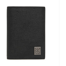 Ανδρικό Δερμάτινο Πορτοφόλι Calvin Klein LV04D1281G-UB1 Μαύρο Μαύρο