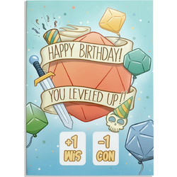 Birthday D20 Greeting Card